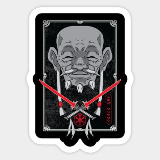 Sensei of Darkness Sticker